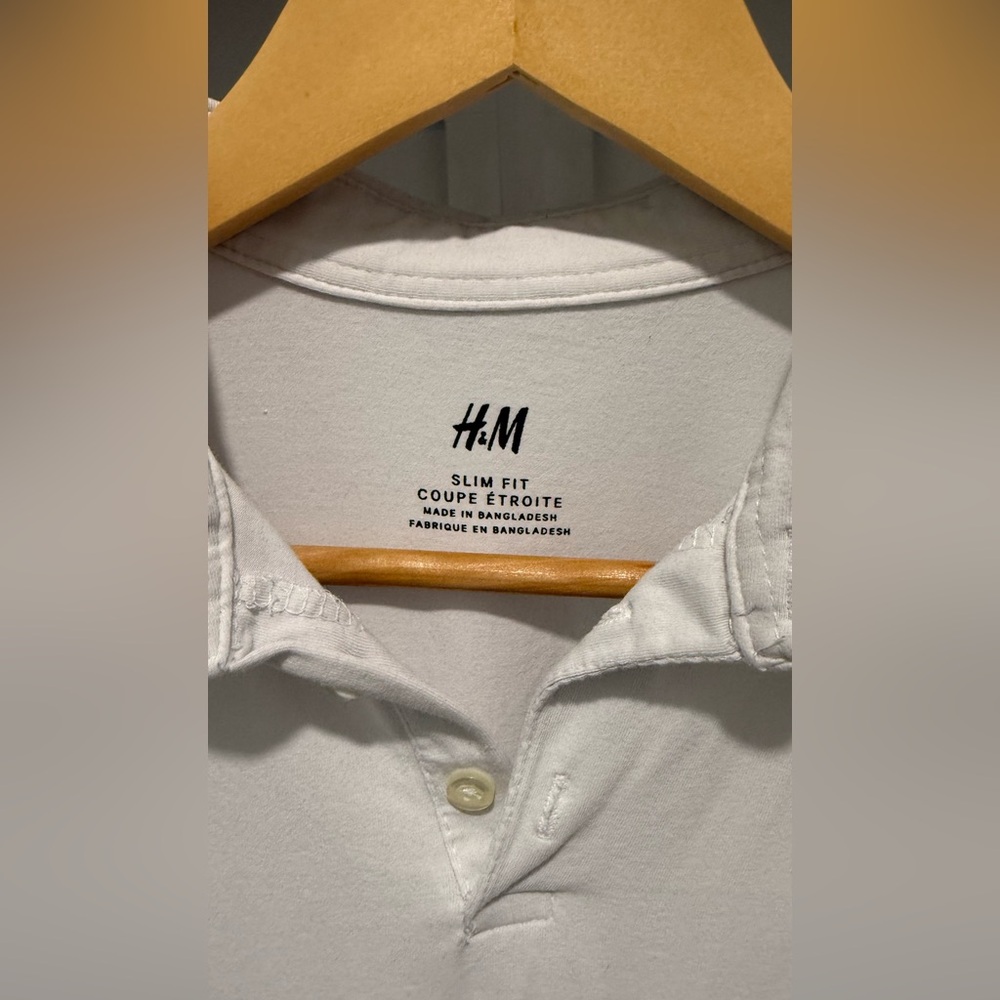 COPY - - H&M white polo M